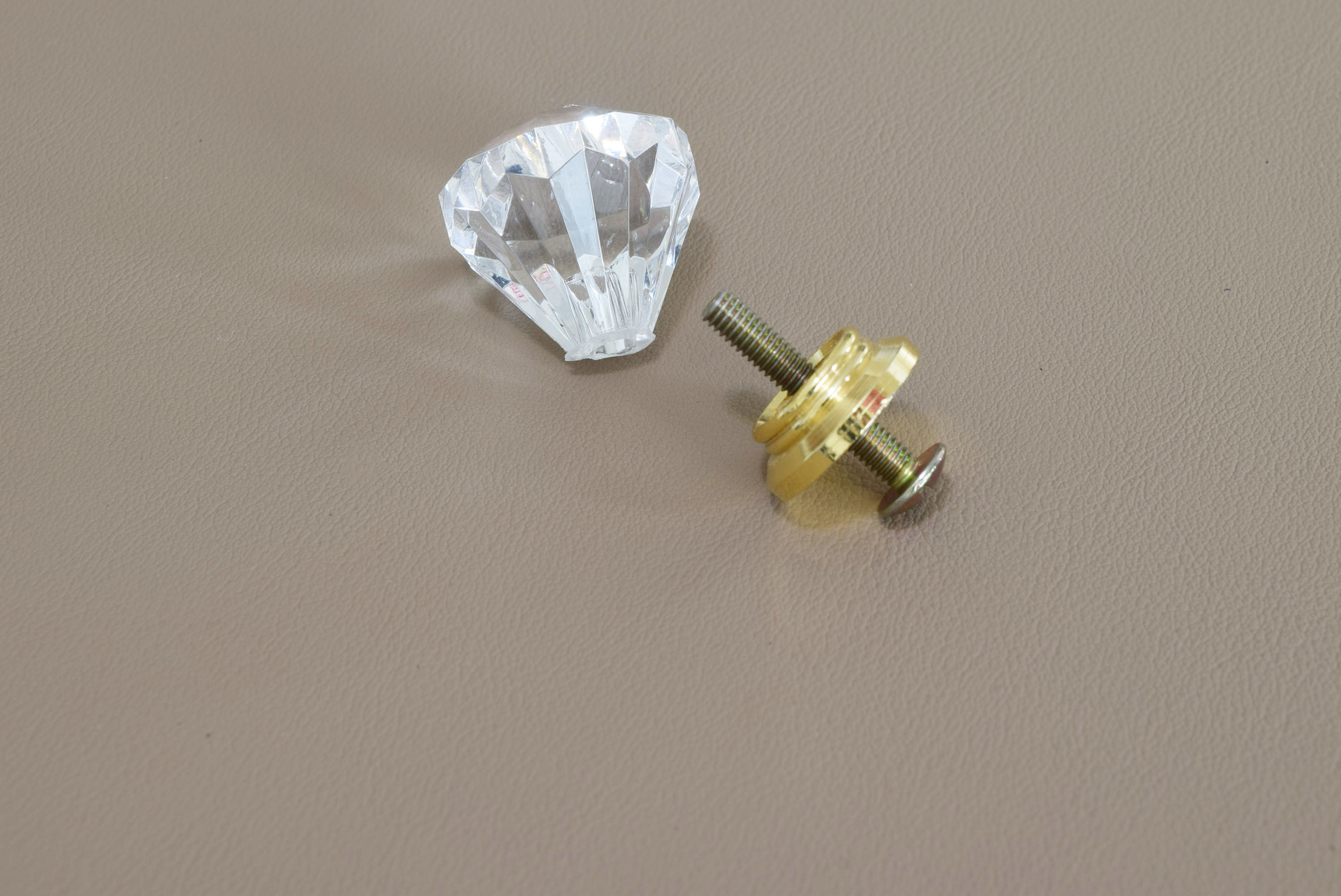 アクリル製ノブ　取り付けと使用方法