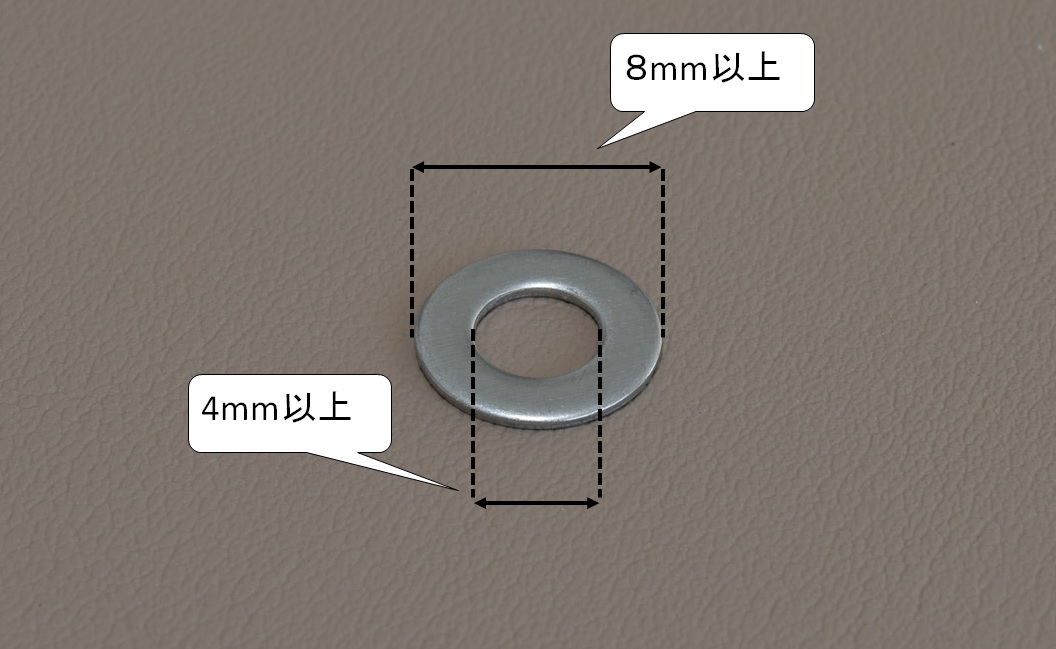 アクリル製ノブ　取り付けと使用方法
